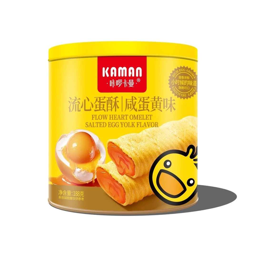 长江百货食品黄油蛋卷椰子味蛋酥卷网红休闲零食办公室茶点