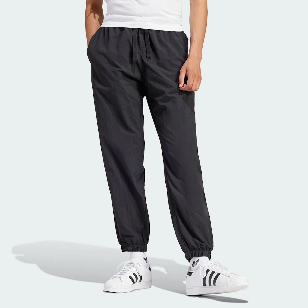 Adidas三叶草SWEATPANTS户外休闲舒适简约轻薄速干运动长裤IS1796