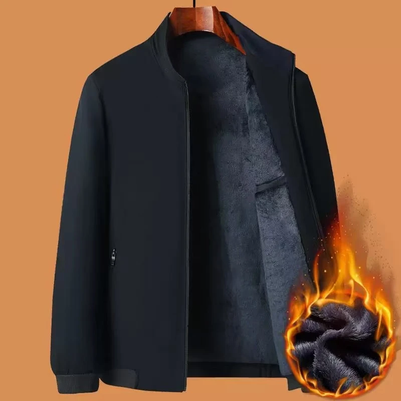 恒鑫安男士加绒加厚夹克外套-803/808