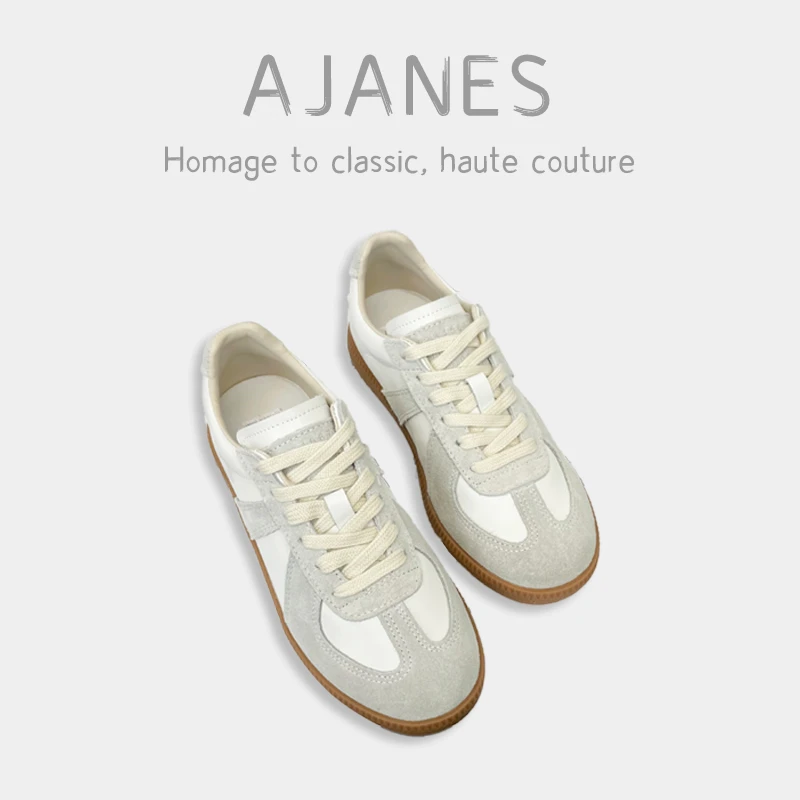 2024新款时尚平底阿甘鞋休闲百搭透气德训鞋