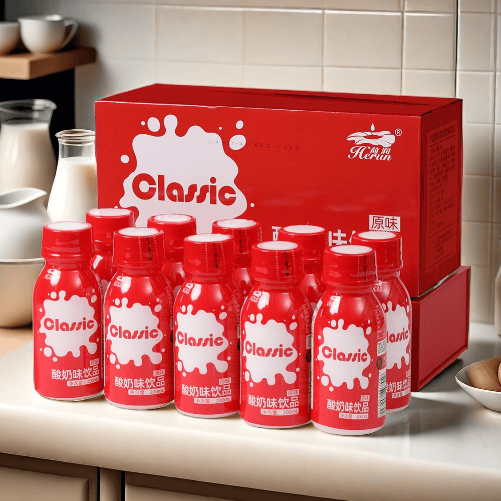 【宠粉福利@】好喝美味 早餐奶原味酸奶味饮品（200ml*10瓶）