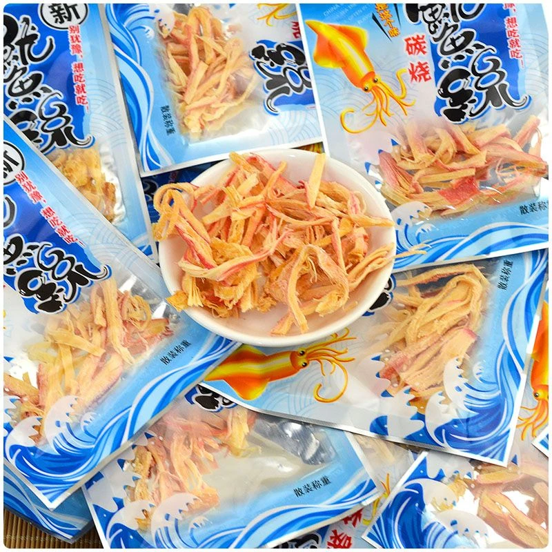 【小扬哥力荐】袋装即食鱿鱼丝解馋美食手撕碳烧海味鱿鱼条丝网红