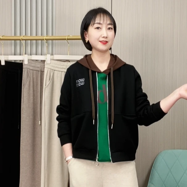 2025秋季新款 百搭显瘦时尚女士休闲外套秋季女外套