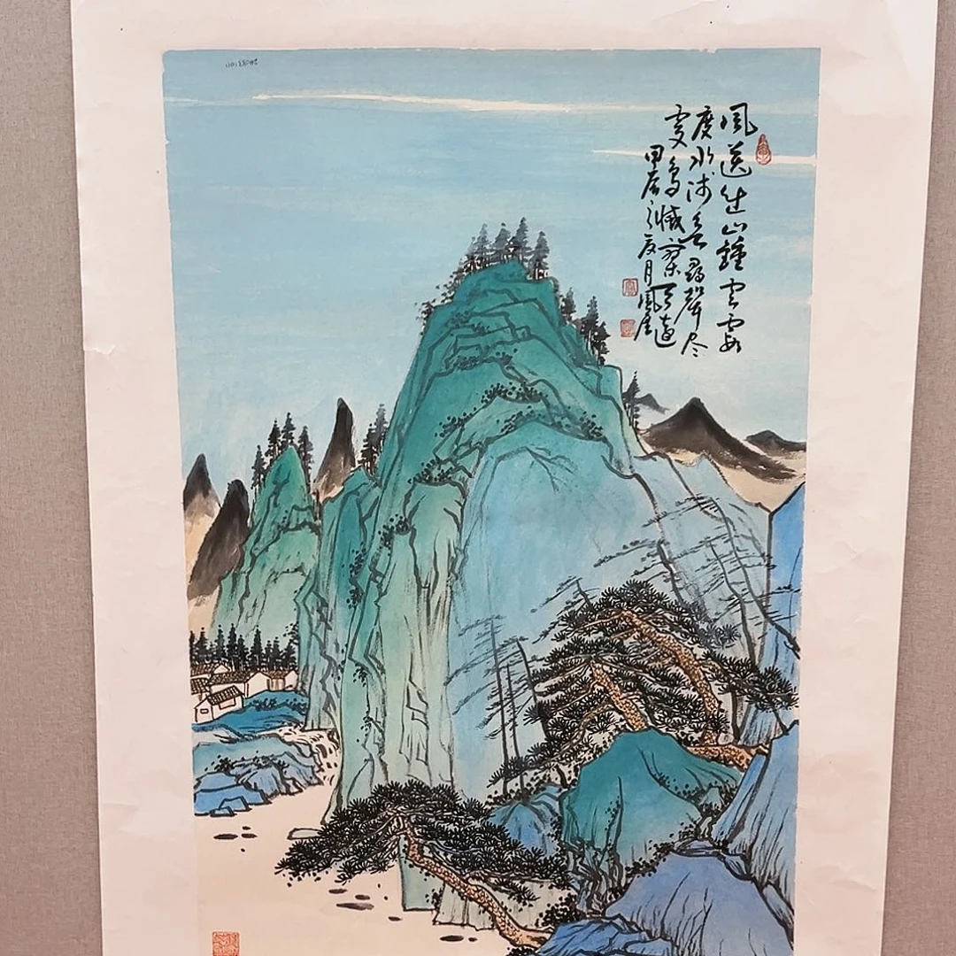 绘画窦风（凤）展 六国巡展原作真迹