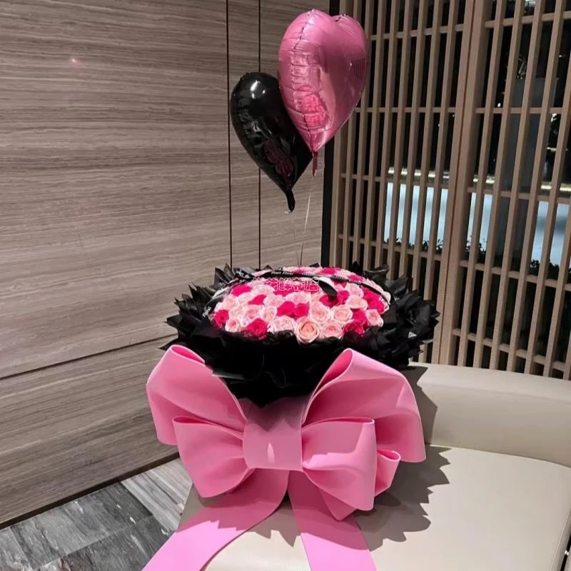 999/199/99朵弗洛伊德玫瑰双旦节求婚生日花束广州长沙店同城配送