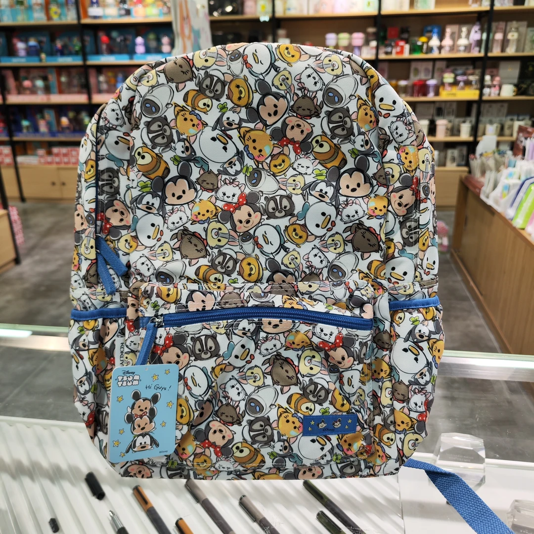 （新品）日本国誉迪士尼联名限定时尚书包Disney米奇学生双肩包