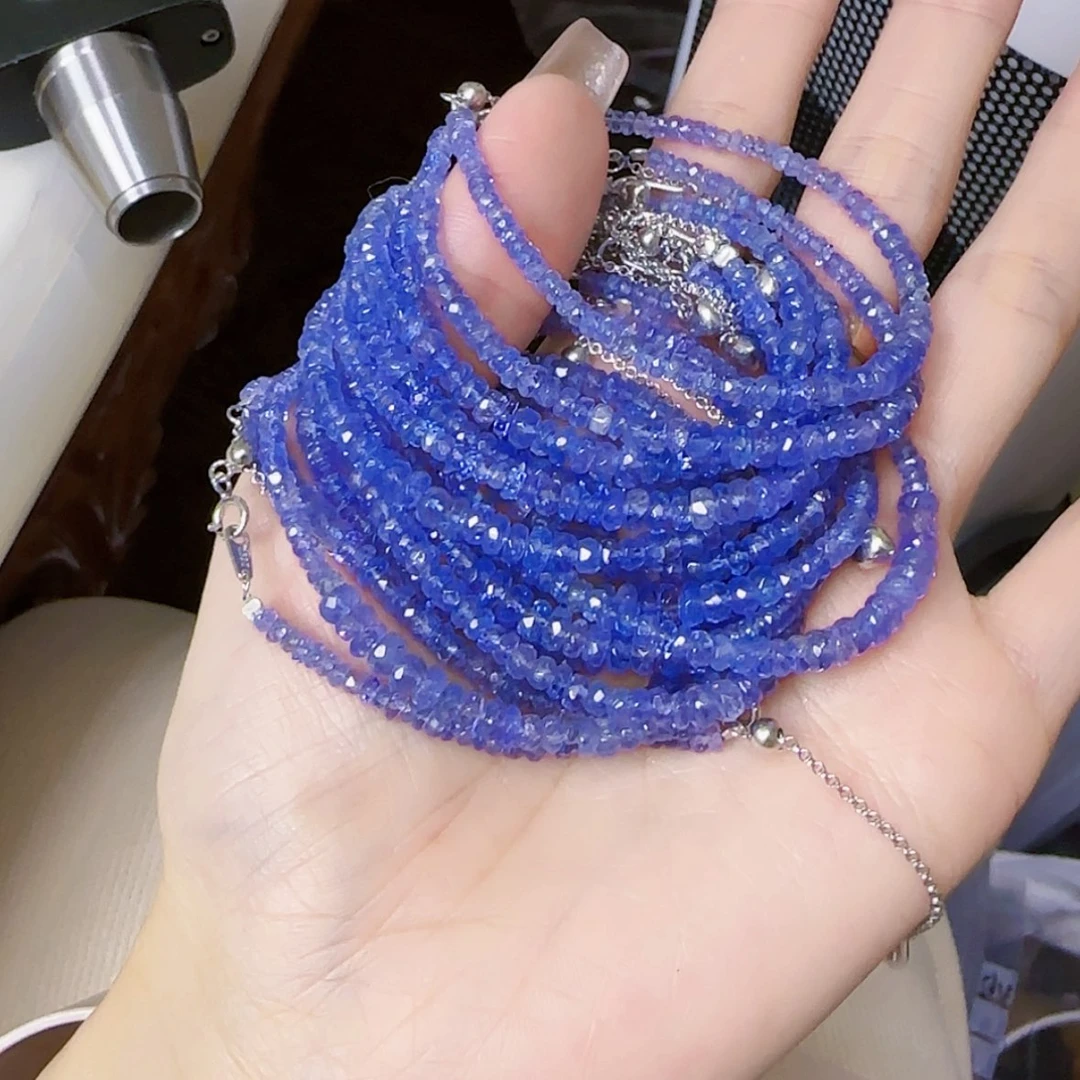 【闪购商品】坦桑石手链银S925镶嵌