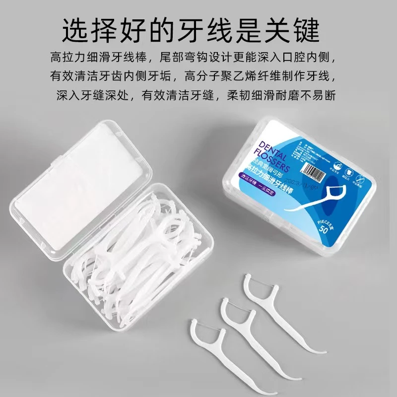 【牙线发三盒】 非装饰