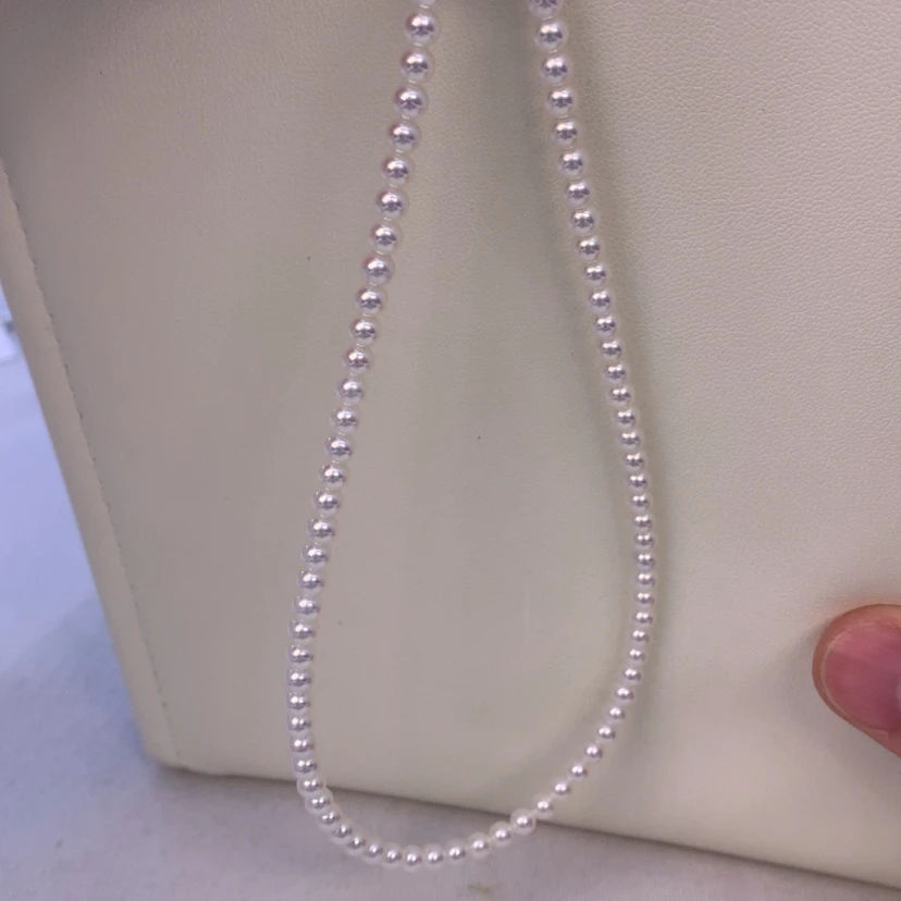 【闪购商品】淡水珍珠颈饰18K金镶嵌依*～