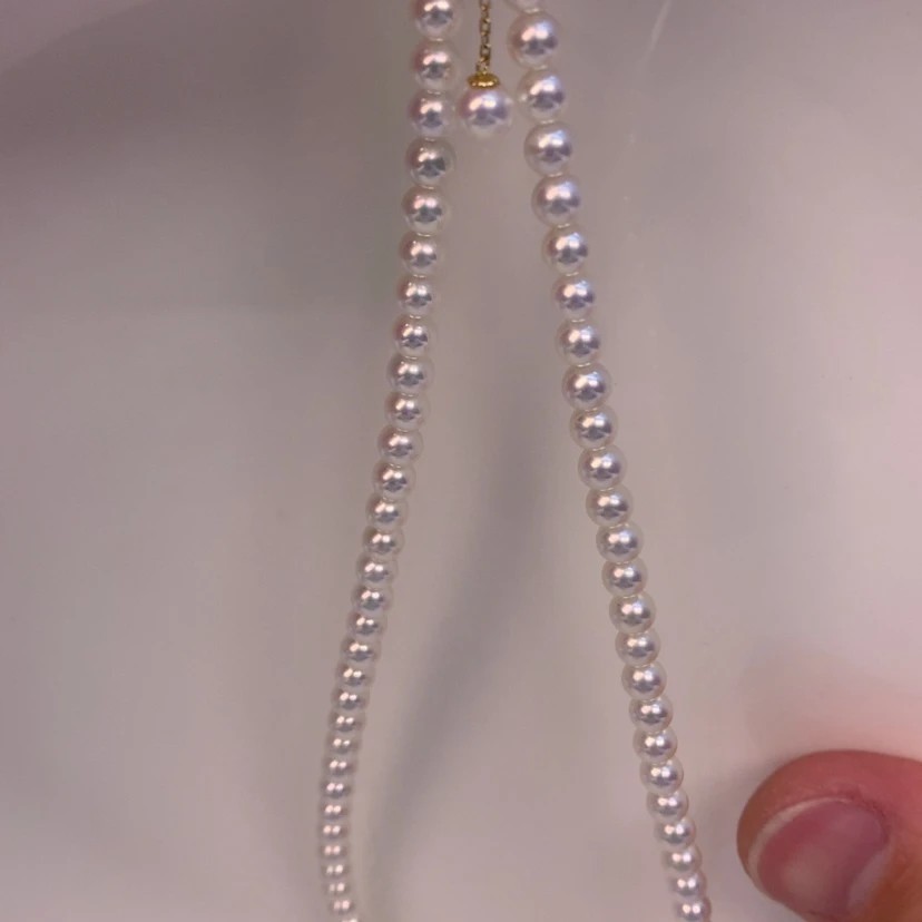 【闪购商品】淡水珍珠颈饰18K金镶嵌