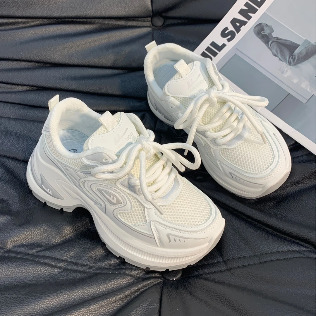 回力超火老爹鞋女原宿网红休闲鞋女款2024秋季透气运动鞋厚底增高