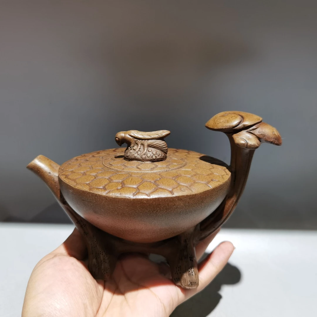 邵大亨名家旧藏蜂窝艺术收藏紫砂壶