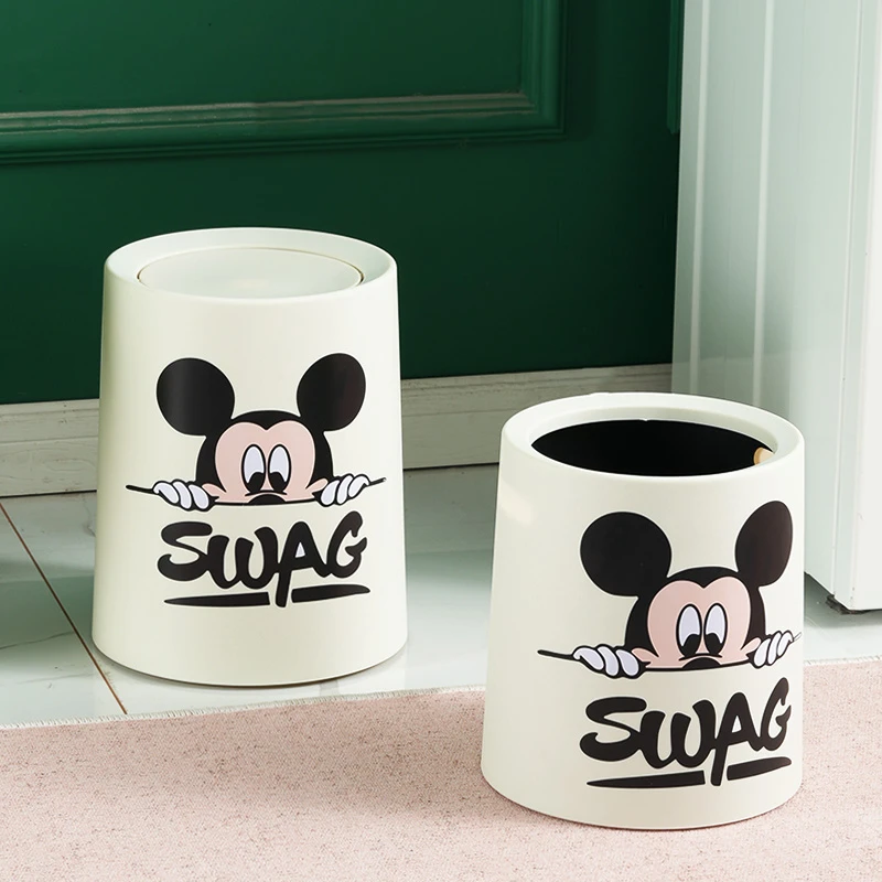 【新品上市】【新品上市】ins风米妮家居垃圾桶2023新款高颜值客厅