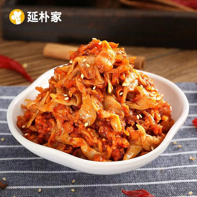 延朴家延边朝鲜族蚬子尖嘎啦肉延吉蒜香风味特产美食下饭菜