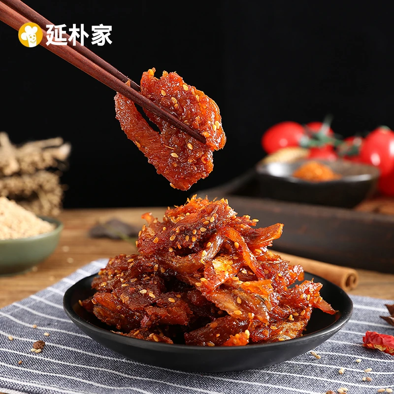 延朴家延边正宗明太鱼手撕鱼丝延吉朝鲜族特产零食下饭菜