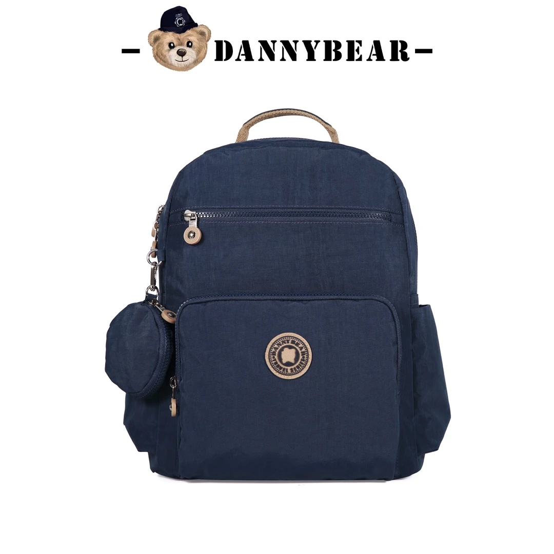 #S#丹尼熊时尚百搭双肩背双肩包女士潮流轻便休闲包通勤旅行包