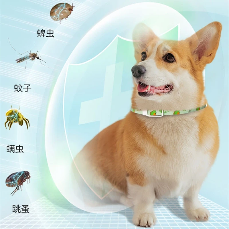 狗狗猫咪体外驱虫项圈颈圈狗圈除蚤防虱子猫去跳蚤圈驱蚊g