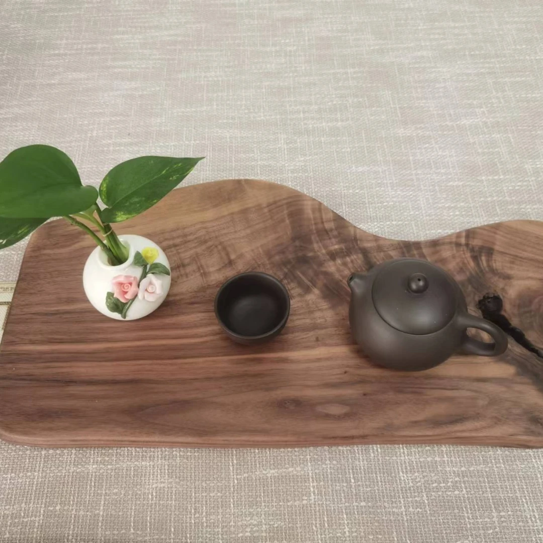 黑胡桃原木茶盘（一物一拍，直播间为准）干泡盘茶台茶几飘窗04