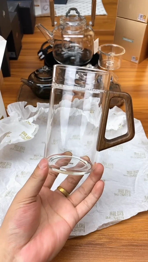 【闪购商品】木语杯月牙款透明