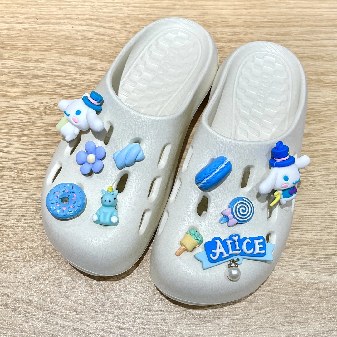 “花生鞋搭档”洞洞鞋通用配饰立体鞋花 适配鞋花鞋扣 可拆卸