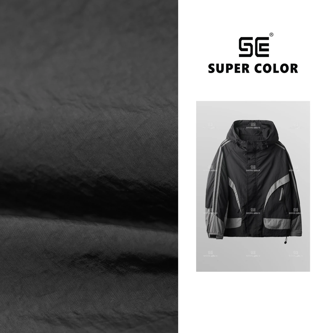 supercolor【连帽拼接】24ss//编号128秋冬百搭男女同款百搭外套CS1