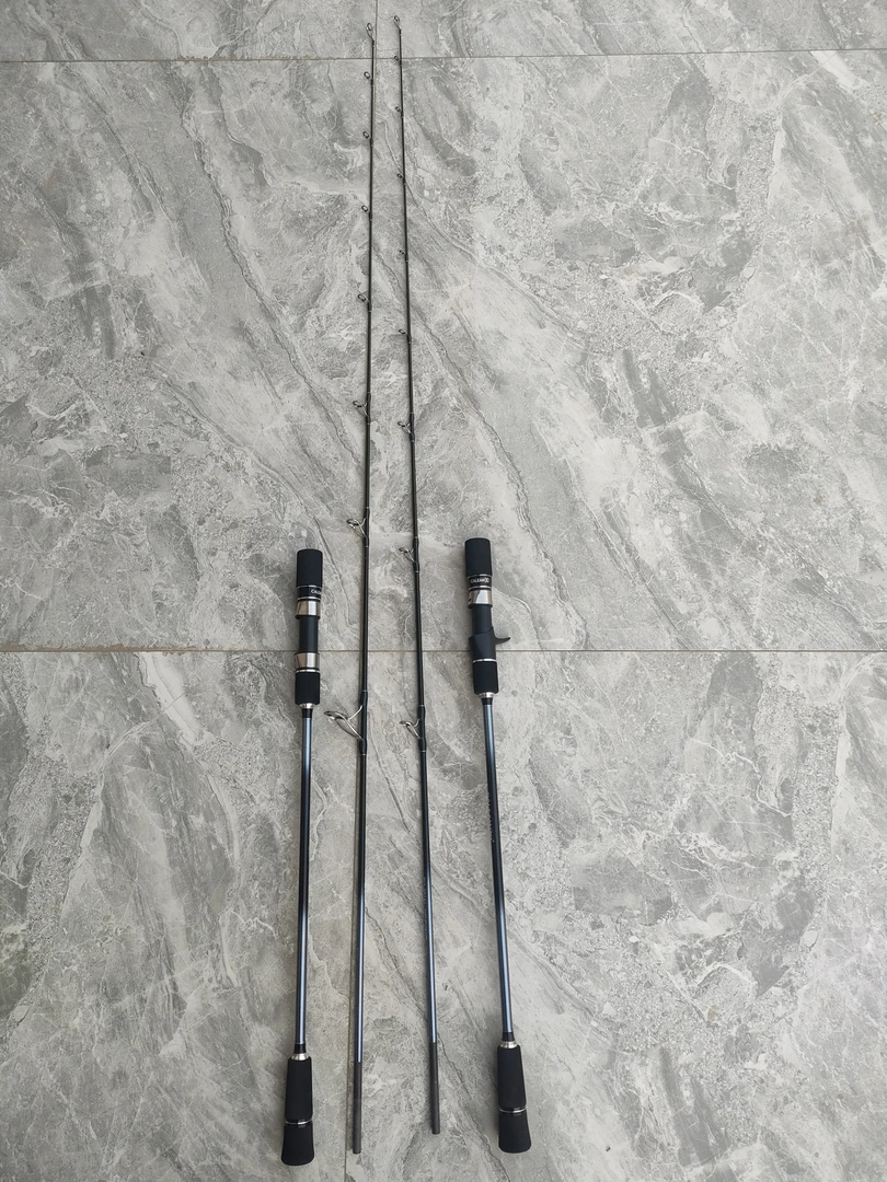 客勒姆一节半碳素实心海钓慢摇竿铁板竿船钓竿海钓船竿