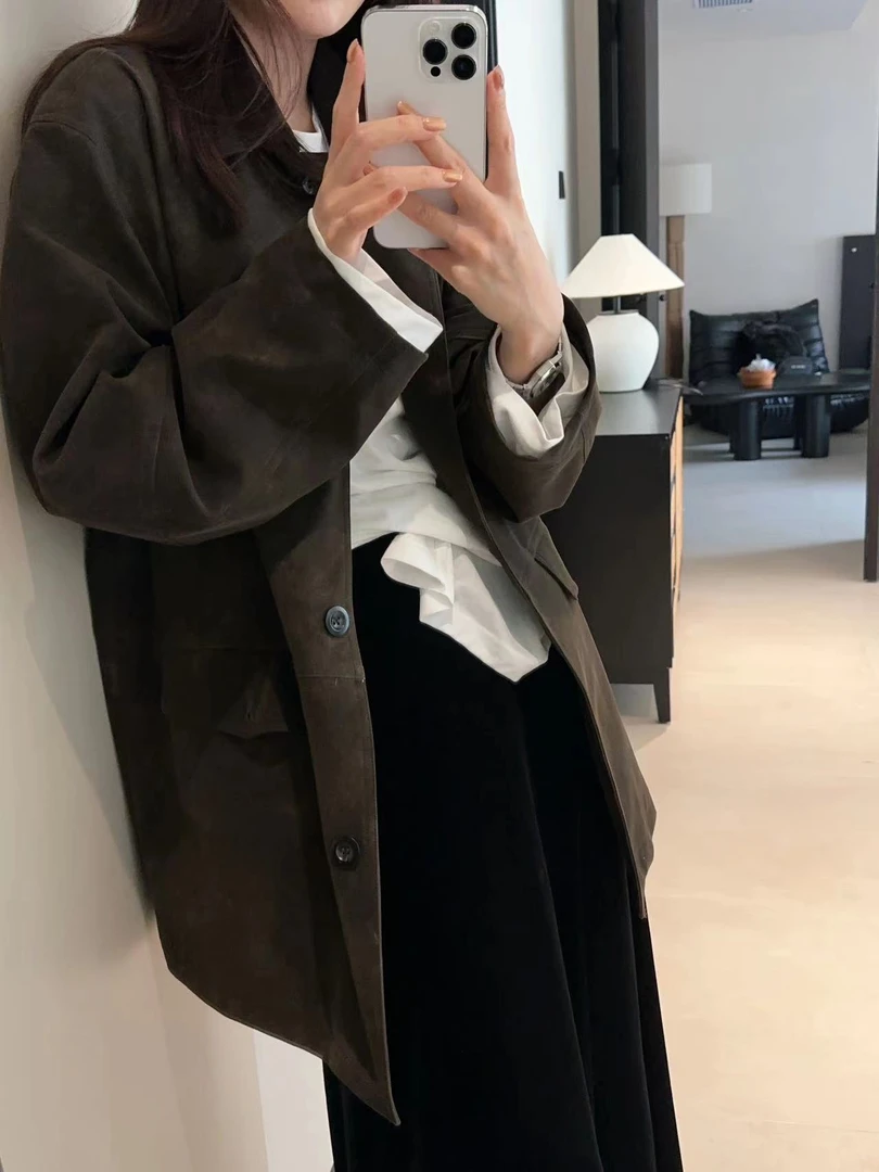 ［IAMMEIYA］-大骨架穿搭 孔雀台 复古外套2489125