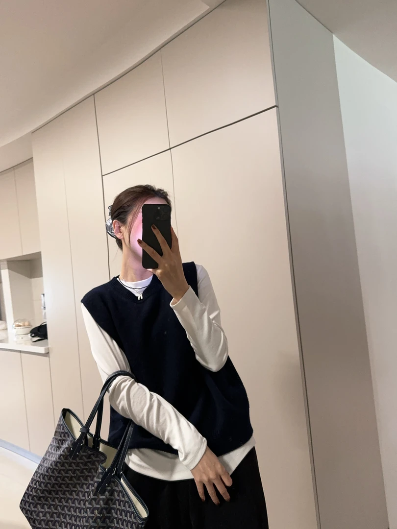 [IAMMEIYA] -大骨架穿搭 梵高向日葵 羊毛马甲319