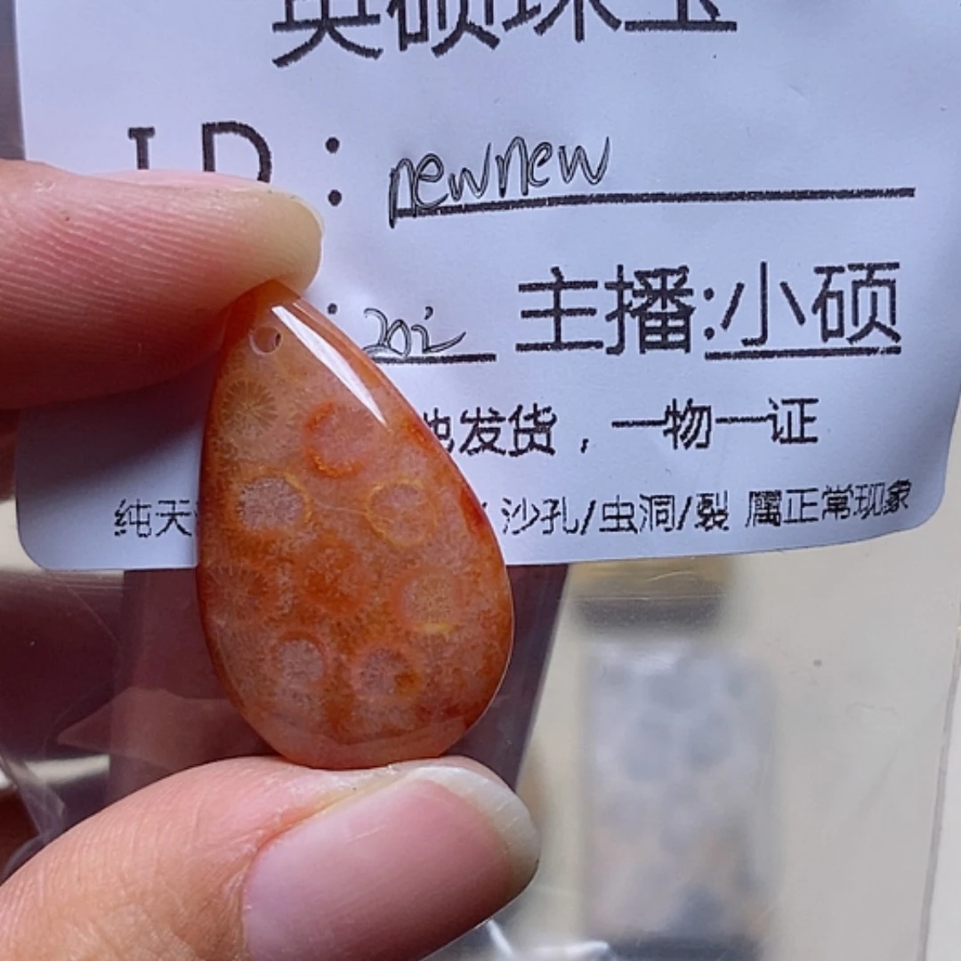 【闪购商品】硅化珊瑚(珊瑚玉)颈饰未镶嵌n****_