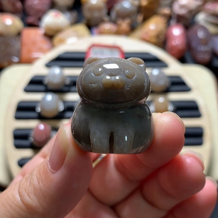 硅化珊瑚(珊瑚玉)颈饰未镶嵌
