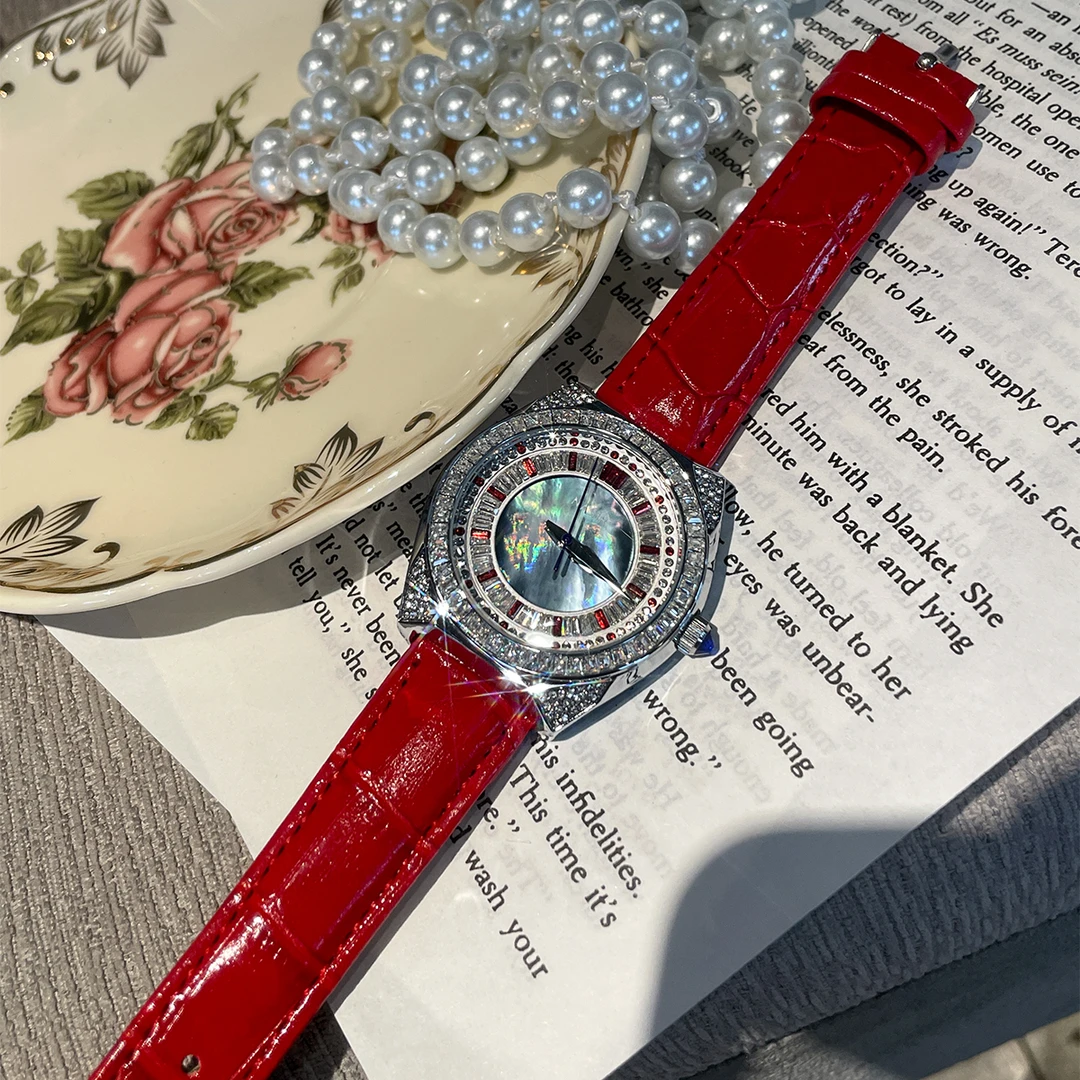 NASIR【好物分享】贝母女士气质时尚百搭女表高级感手表-R711