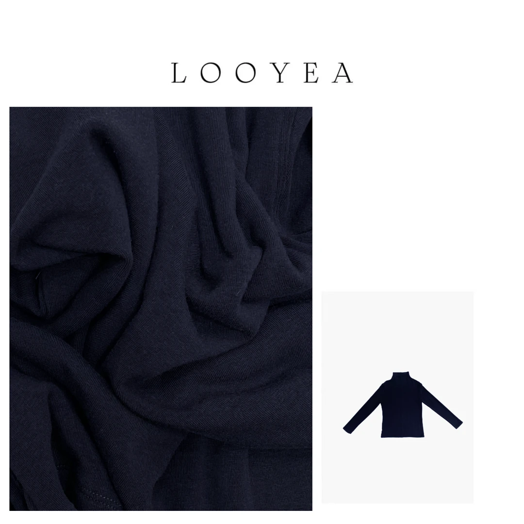 【舒适主义】LOOYEA 秋冬超舒服贴身感纯色系打底衫 6356