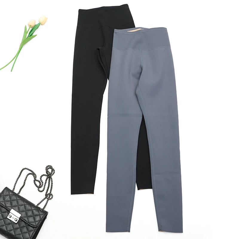 库茵 叭哒不惑 芭比裤 山羊绒时尚弹力紧身高腰显瘦保暖打底裤