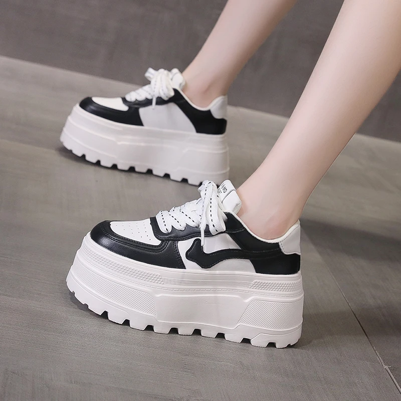 老爹鞋软底2025年春秋新款8cm网红时尚小众轻便百搭厚底防滑单鞋