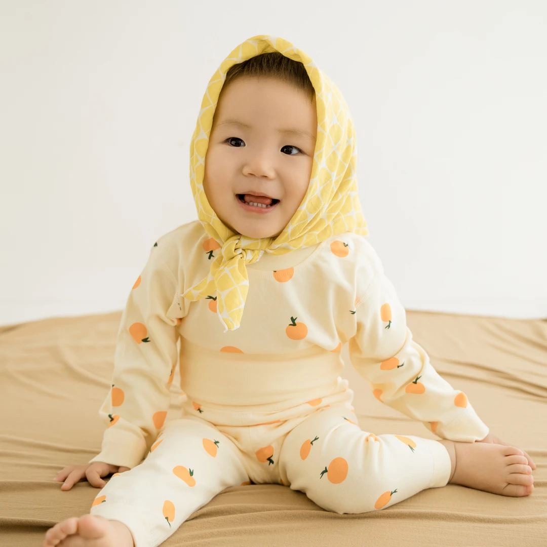婴幼儿秋衣秋裤套装男宝宝内衣女童打底衫儿童长袖睡衣家居服护肚