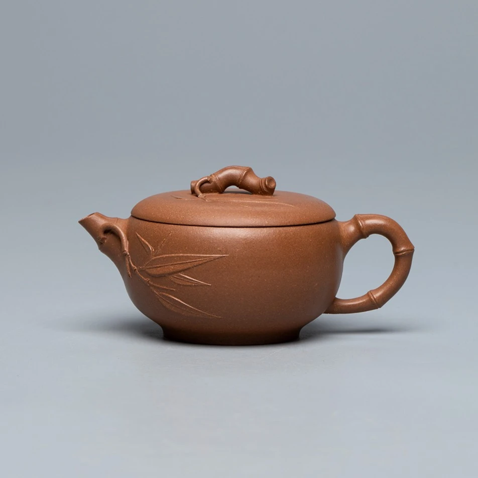 达观SD41【紫茗轩】沈丹 婉竹 降坡泥 150cc 茶壶沐草堂