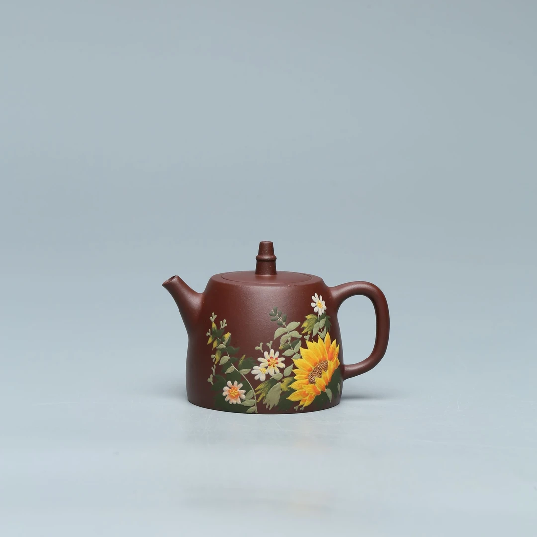 达观YJE114杨金娥汉铎飘香紫龙血180c c紫砂壶 壶缘香