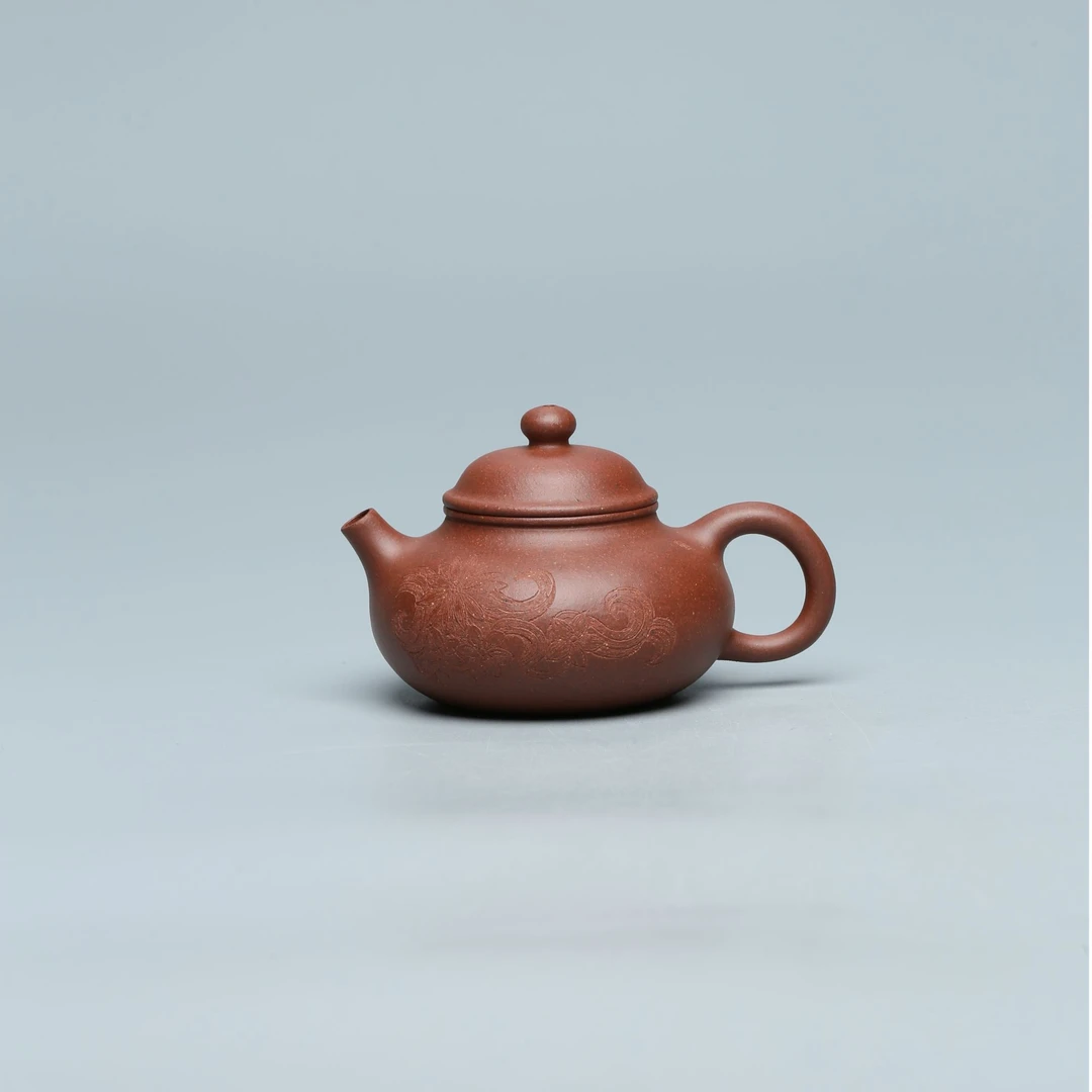 达观FQT50【风起堂】容天 红清水 150cc 紫砂壶青仓