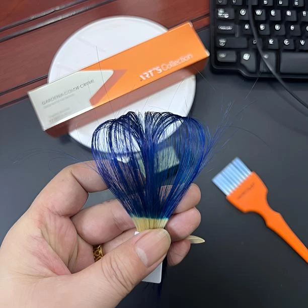 玛莎蓝JAMA染膏微潮色冷色添加用增强雾感冷感蓝紫色膏体染发剂