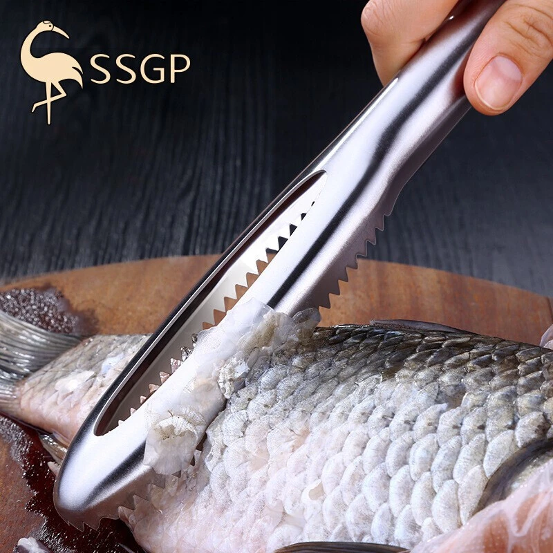 SSGP刮鳞器家用不锈钢打鳞器刮鱼鳞器去鱼鳞器小工具鱼鳞刮鱼刷