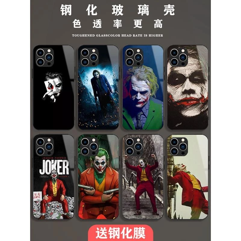 小丑手机壳iPhone14Promax适用XS/XR12plus苹果13华为P50小米11冷