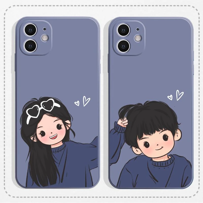 特别的情侣手机壳小众高级感适用于苹果13华为iphone14promax小米
