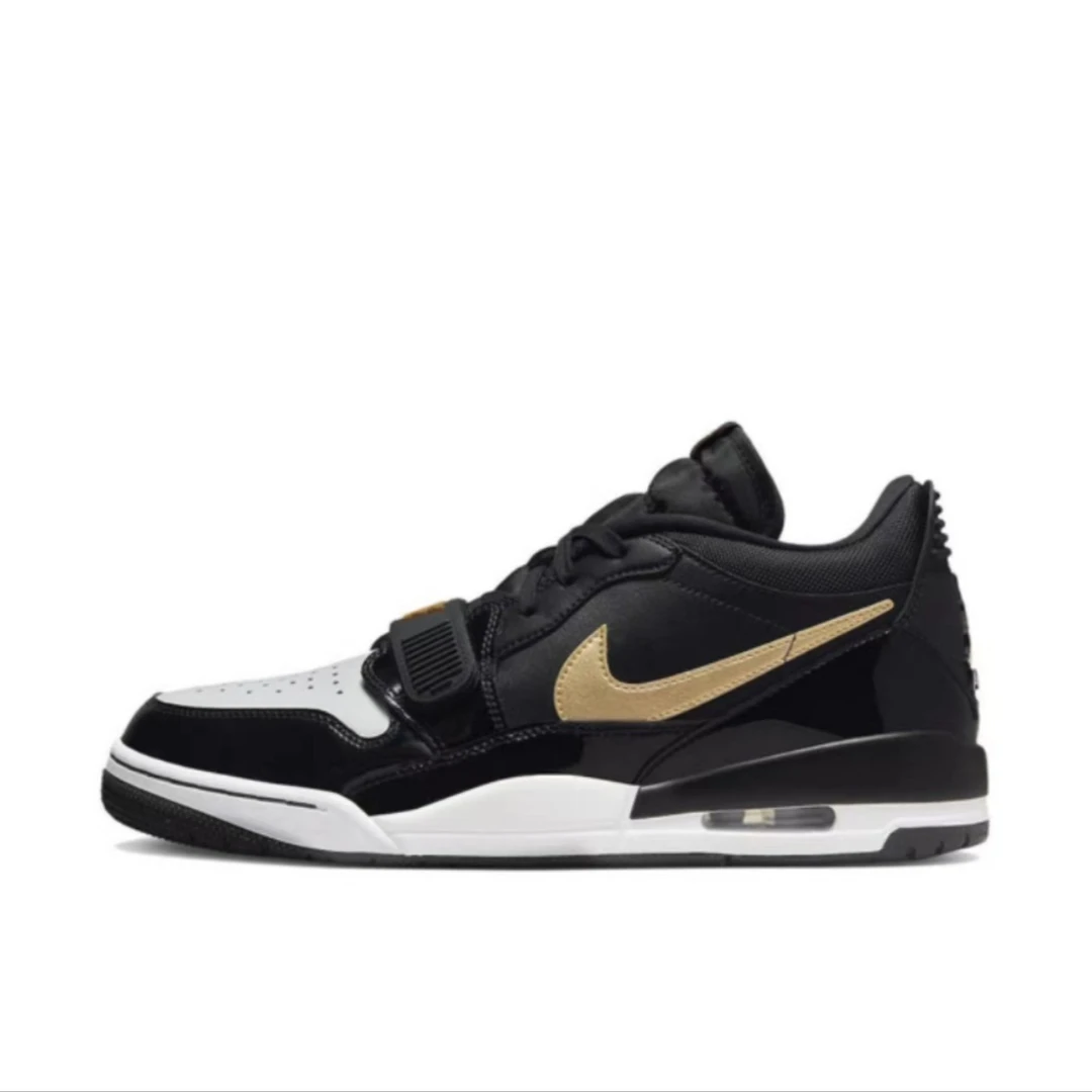 NIKE耐克 jordan legacy 312 篮球鞋 男款 黑金 CD7069071 *TJ