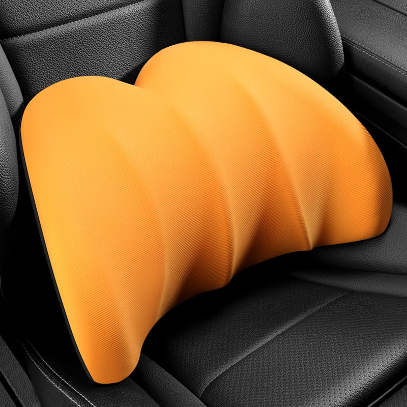 汽车腰靠记忆棉护腰靠四季透气腰垫车载腰靠座椅腰托护腰靠垫腰靠