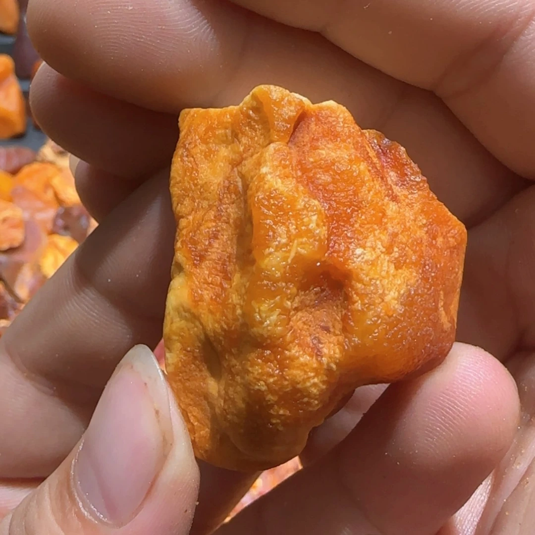 【闪购商品】定制琥珀未镶嵌上****浪