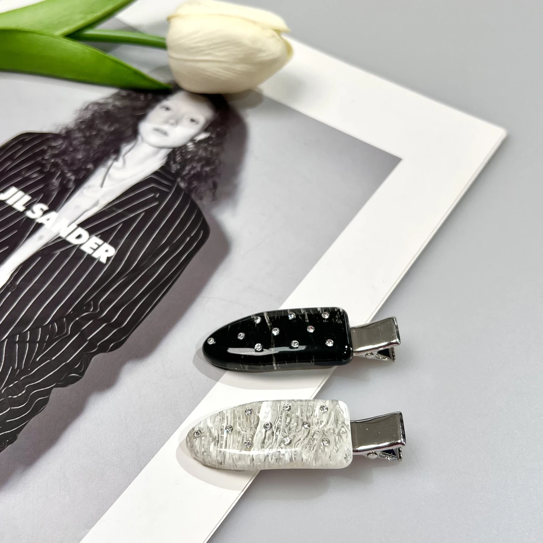 Freshness/菲妮丝F-760韩系新款醋酸水钻压夹