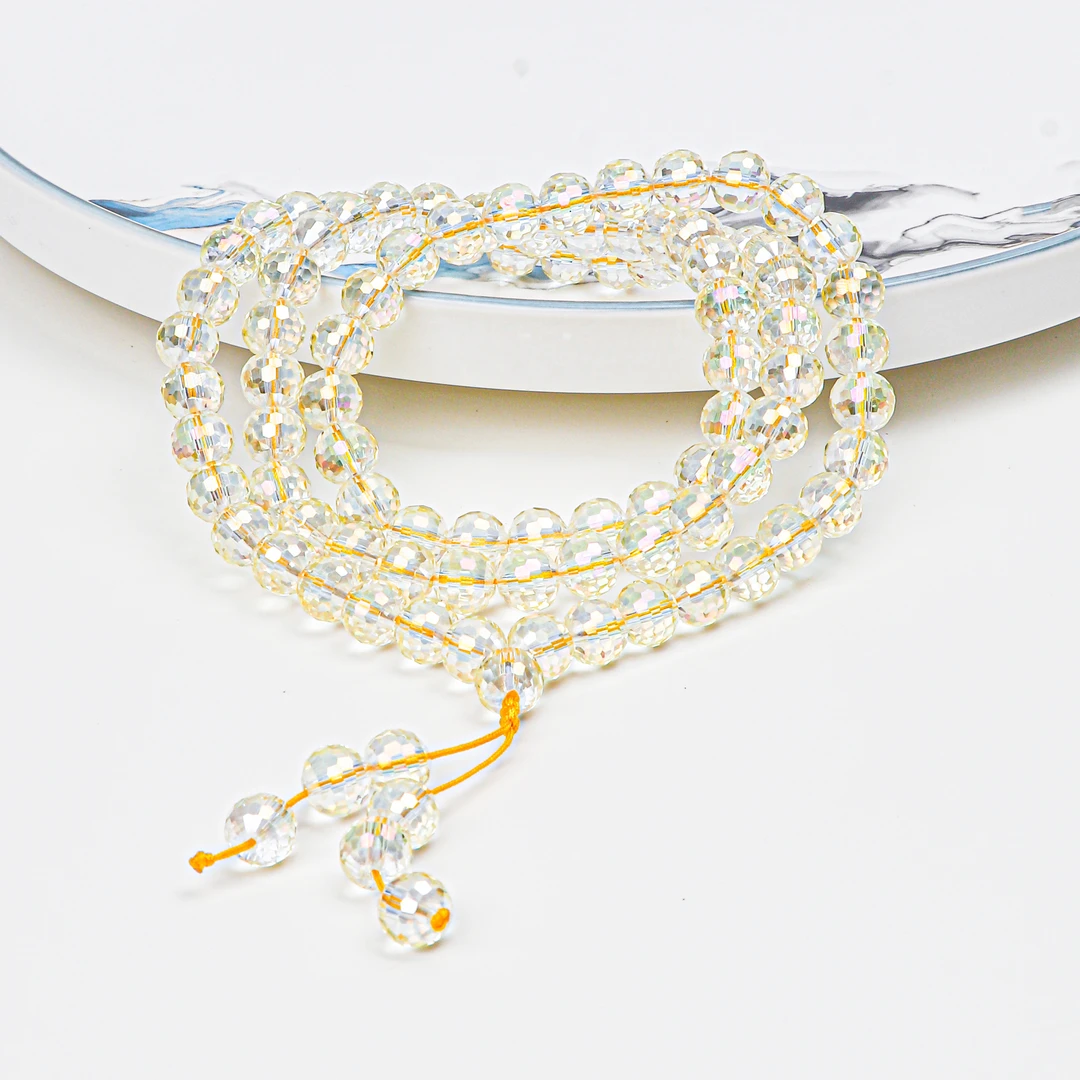 S级博物院藏收经典彩黄项链Q857