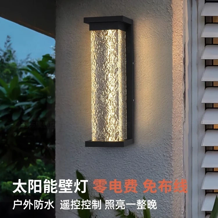 现代轻奢户外防水壁灯别墅院子门口柱子灯店铺门口灯露台庭院壁灯