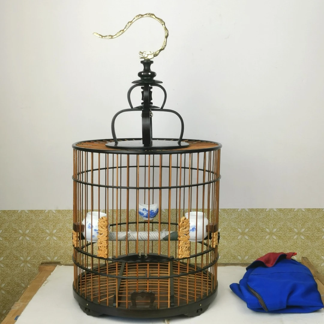 素款传统笼爪画眉笼