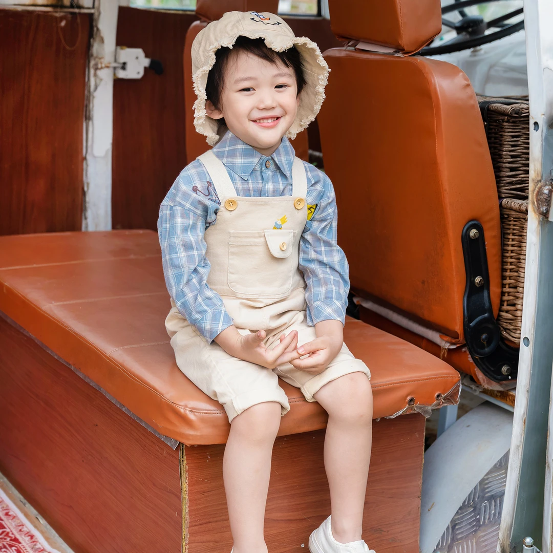 9141604梭织中长款棉服百搭休闲男童